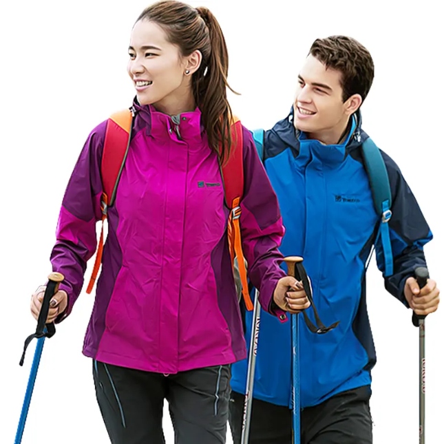 防水、透氣、耐磨登山服
